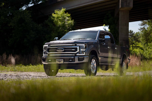 XBG LED Grille: Ford Super Duty (20-22 / Chrome / White DRL)