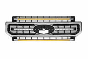 XBG LED Grille: Ford Super Duty (20-22 / Chrome / Amber DRL)
