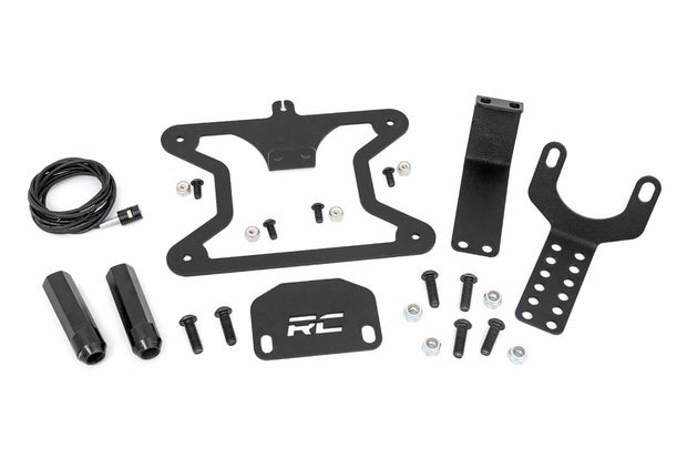 Jeep License Plate Adapter 07-18 Wrangler JK / JK Unlimited Rough Country