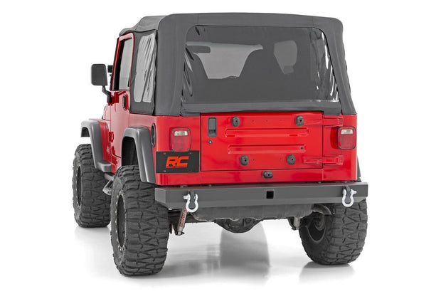 Jeep Classic Full Width Rear Bumper 87-06 Wrangler YJ/TJ Rough Country