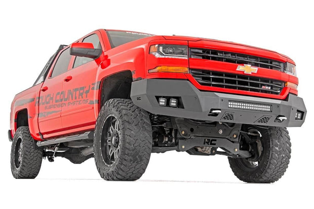 Chevy Heavy-Duty Front LED Bumper 16-18 Silverado 1500 Rough Country
