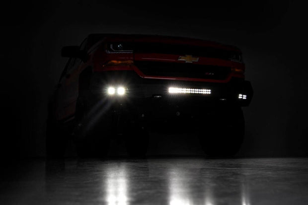 Chevy Heavy-Duty Front LED Bumper 16-18 Silverado 1500 Rough Country