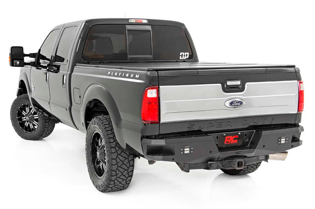 Ford F-250/F-350 Heavy-Duty Rear LED Bumper For 99-16 F-250/F-350 4WD Rough Country