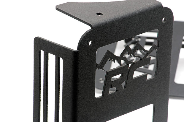 Jeep Tail Light Covers Mountains 07-18 Wrangler JK Rough Country