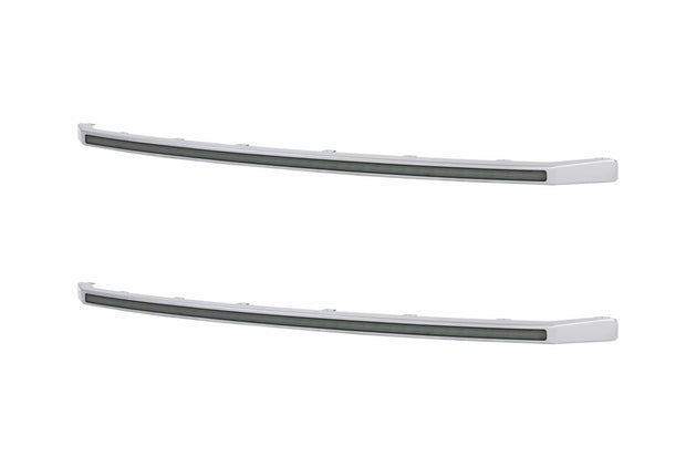 XBG LED DRL Grille Inserts: Ford Super Duty Platinum (20-22 / Amber DRL / Set)