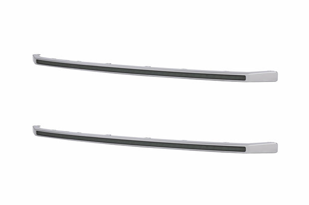 XBG LED DRL Grille Inserts: Ford Super Duty Platinum (20-22 / White DRL / Set)