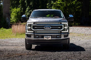XBG LED DRL Grille Inserts: Ford Super Duty Platinum (20-22 / White DRL / Set)