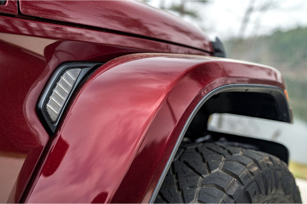 XB LED Side Markers: Jeep JL / JT (18+ / Side Vent / Set)