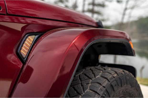 XB LED Side Markers: Jeep JL / JT (18+ / Side Vent / Set)