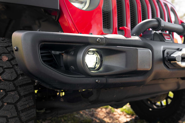 Morimoto 4Banger Fog Light Kit: 18+ JL/JT (NCS / Wide / White / Set)