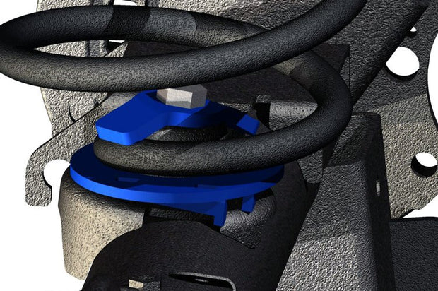 Jeep Rear Coil Correction Plates 07-18 Wrangler JK Rough Country