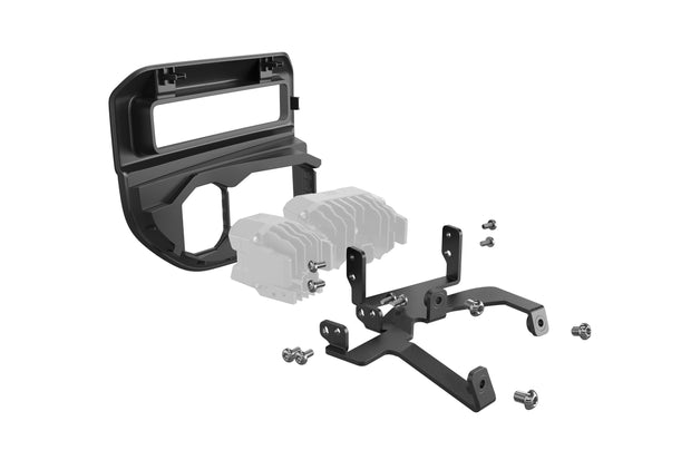 Banger Fog Brackets: 20-22 Super Duty OE LED (Set)