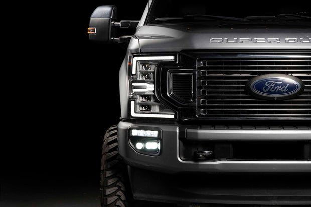 Banger Fog Brackets: 20-22 Super Duty OE LED (Set)