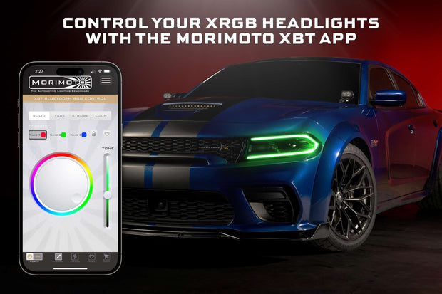 XRGB LED Headlights: 15-23 Dodge Charger (Set)
