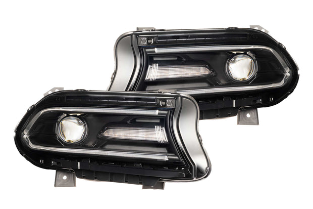 XRGB LED Headlights: 15-23 Dodge Charger (Set)