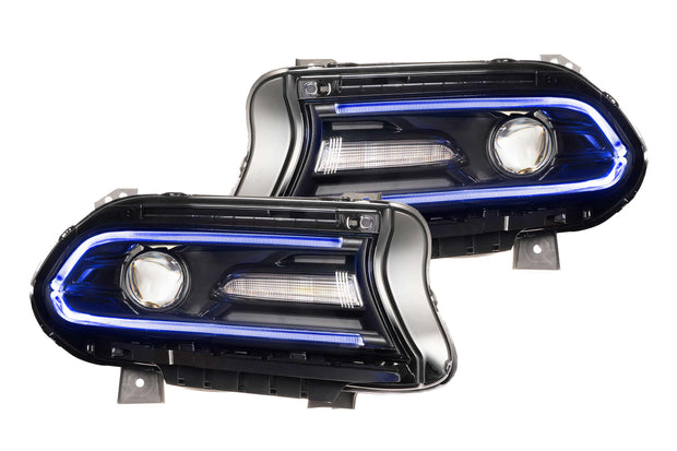 XRGB LED Headlights: 15-23 Dodge Charger (Set)