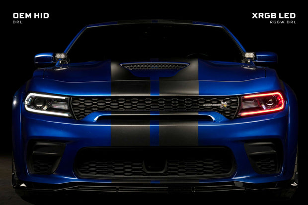 XRGB LED Headlights: 15-23 Dodge Charger (Set)