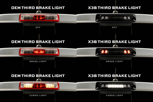 X3B LED Third Brake Light: Colorado/Canyon (15+ / Clear Lens)