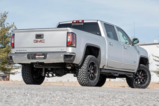 3.5 Inch Suspension Lift Knuckle Kit w/V2 Monotube 14-18 Silverado/Sierra 1500 4WD Aluminum & Stamped Steel Rough Country