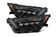 ARex Nova LED Headlights: Toyota Rav4 Low Trim (19-23) - Alpha-Black (Set)