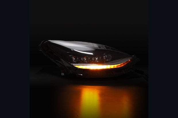 ARex Nova LED Headlights: Tesla Model 3/Y - Black (Set)