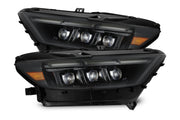 ARex Nova Mk2 LED Headlights: 15-17 Mustang / 18-20 Shelby - Alpha-Black (Set)