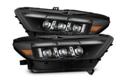 ARex Nova Mk2 LED Headlights: 15-17 Mustang / 18-20 Shelby - Black (Set)