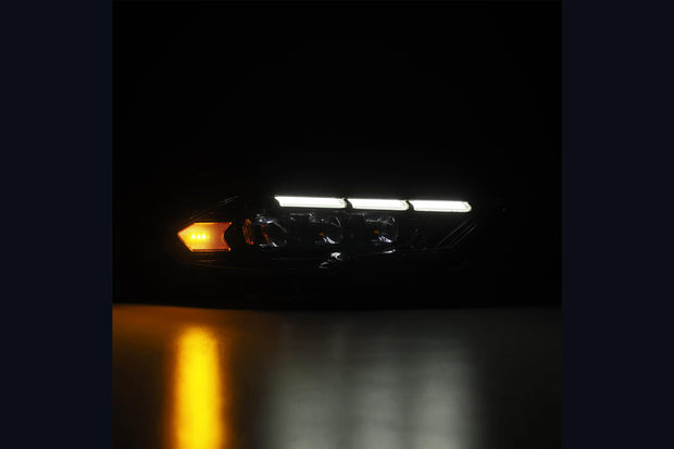ARex Nova Mk2 LED Headlights: 18-23 Mustang - Alpha-Black (Set)