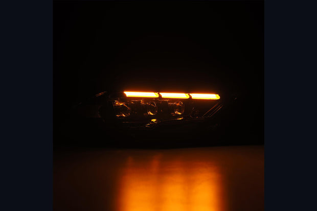 ARex Nova Mk2 LED Headlights: 18-23 Mustang - Black (Set)