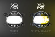 XB Evo+ Fog Lights: Type S (White + Yellow / Set)