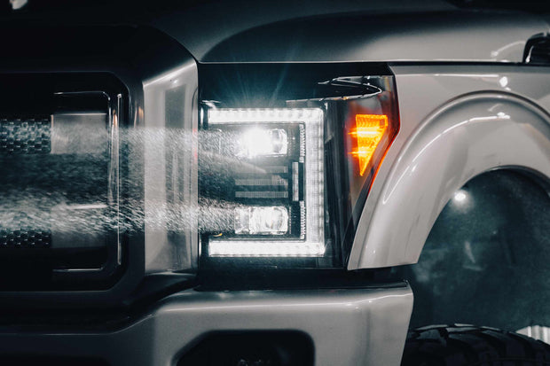 XB Hybrid LED Headlights: Ford Super Duty (11-16 / Set)