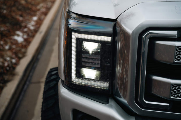 XB Hybrid LED Headlights: Ford Super Duty (11-16 / Set)