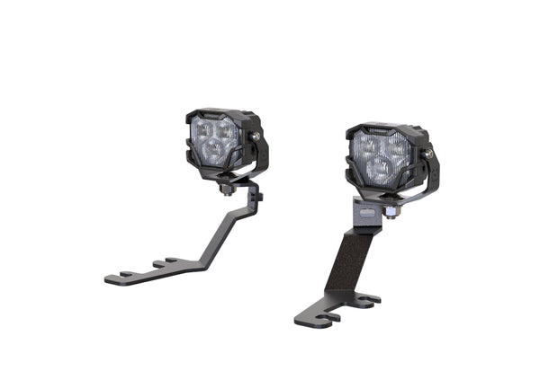 Morimoto 4Banger Ditch Light Kit: 2021+ Bronco Sport (HXB Yellow Flood Beam)