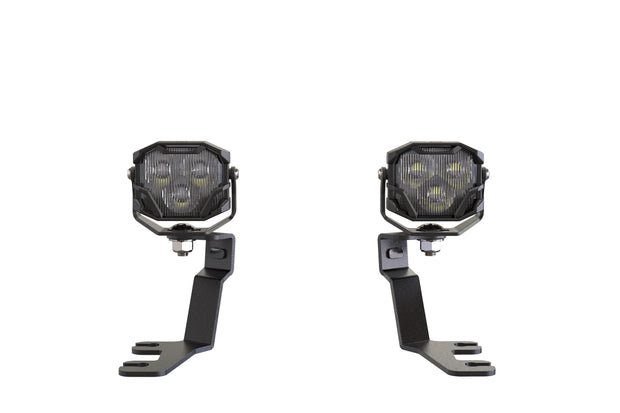 Morimoto 4Banger Ditch Light Kit: 2021+ Bronco Sport (HXB White SAE Wide Beam)