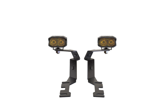 Morimoto 2Banger Ditch Light Kit: 2019+ Ram 1500 (NCS Yellow Combo Beam)