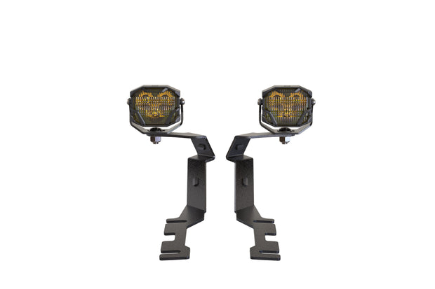 Morimoto 4Banger Ditch Light Kit: 2019+ Ram 1500 (NCS White SAE Wide Beam)