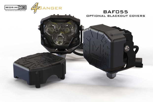 Morimoto 4Banger Ditch Light Kit: 2019+ Ram 1500 (HXB Yellow Spot Beam)