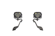 Morimoto 4Banger Ditch Light Kit: 2013+ Ford Transit (HXB Yellow Flood Beam)
