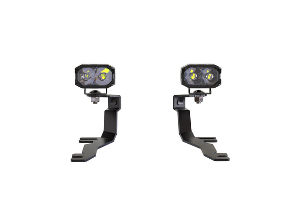 Morimoto 2Banger Drift Light Kit: 2024+ Ford Mustang (HXB Yellow Flood Beam)