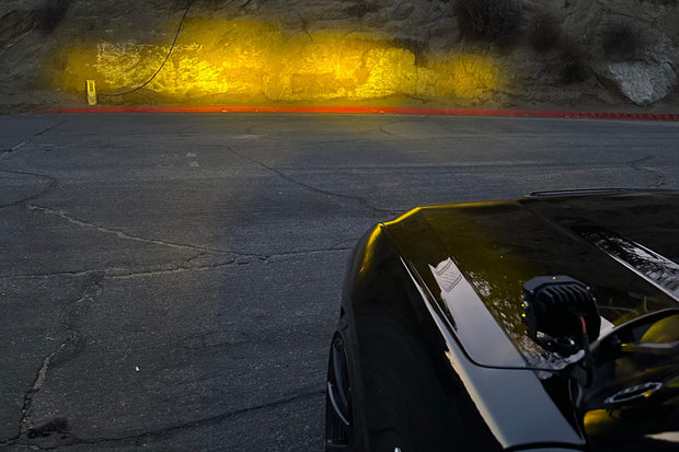 Morimoto 4Banger Drift Light Kit: 2024+ Ford Mustang (HXB White Combo Beam)