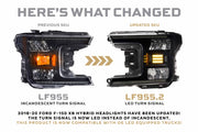 XB Hybrid-R LED Headlights: Ford F-150 (18-20 / Set)