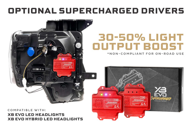 XB Evo Headlights: Ford F-150 (09-14 / Set)