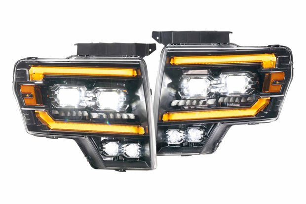 XB Evo Headlights: Ford F-150 (09-14 / Set)
