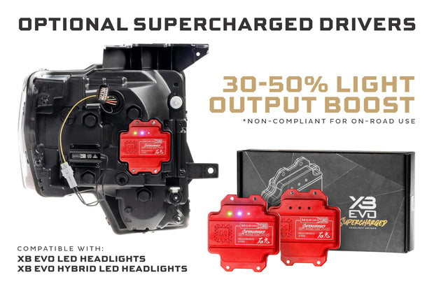 XB Evo Hybrid Headlights: Ford F-150 (09-14 / Set)