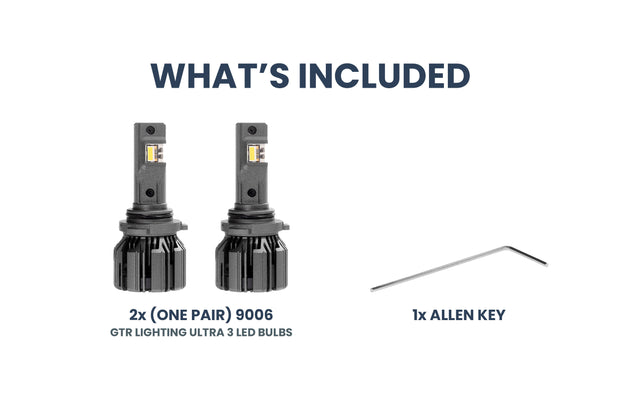 9006: GTR Lighting Ultra 3 (Pair)