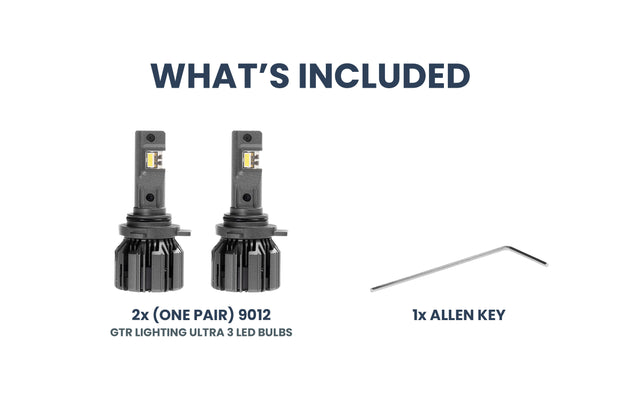 9012: GTR Lighting Ultra 3 (Pair)