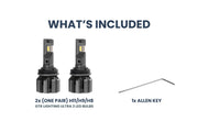 H11/H9/H8: GTR Lighting Ultra 3 (Pair)
