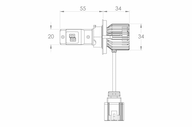 H13/9008: GTR Lighting Ultra 3 (Hi/Lo / Pair)