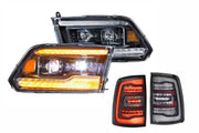 09-14 Dodge Ram Amber DRL Heads and Smoked Tails