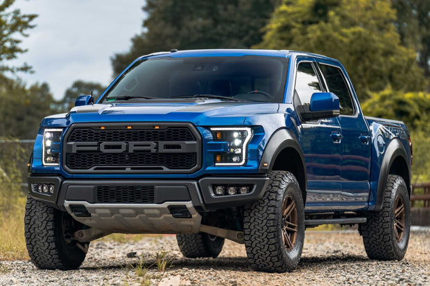 15-17 F-150 White DRL Heads and Smoked Tails